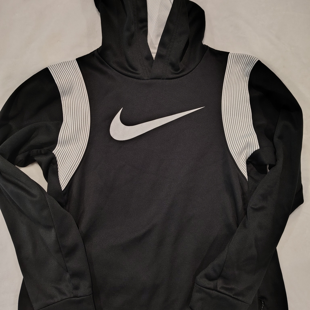 Nike Black and White Hoodie